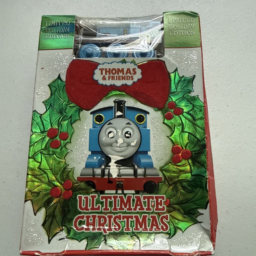 Thomas & Friends Ultimate Christmas DVD set with snowy winter train car 2007 New